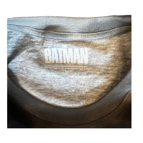 DC Comics BATMAN Graphic T SHIRT MED Men's Women's TEE Black Tie Dye 100% Cotton - Picture 4 of 9